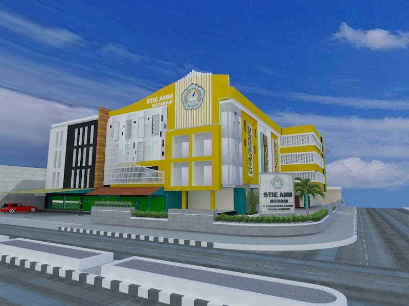 Sekolah Tinggi Ilmu Ekonomi AMM yang ada di Kota Mataram