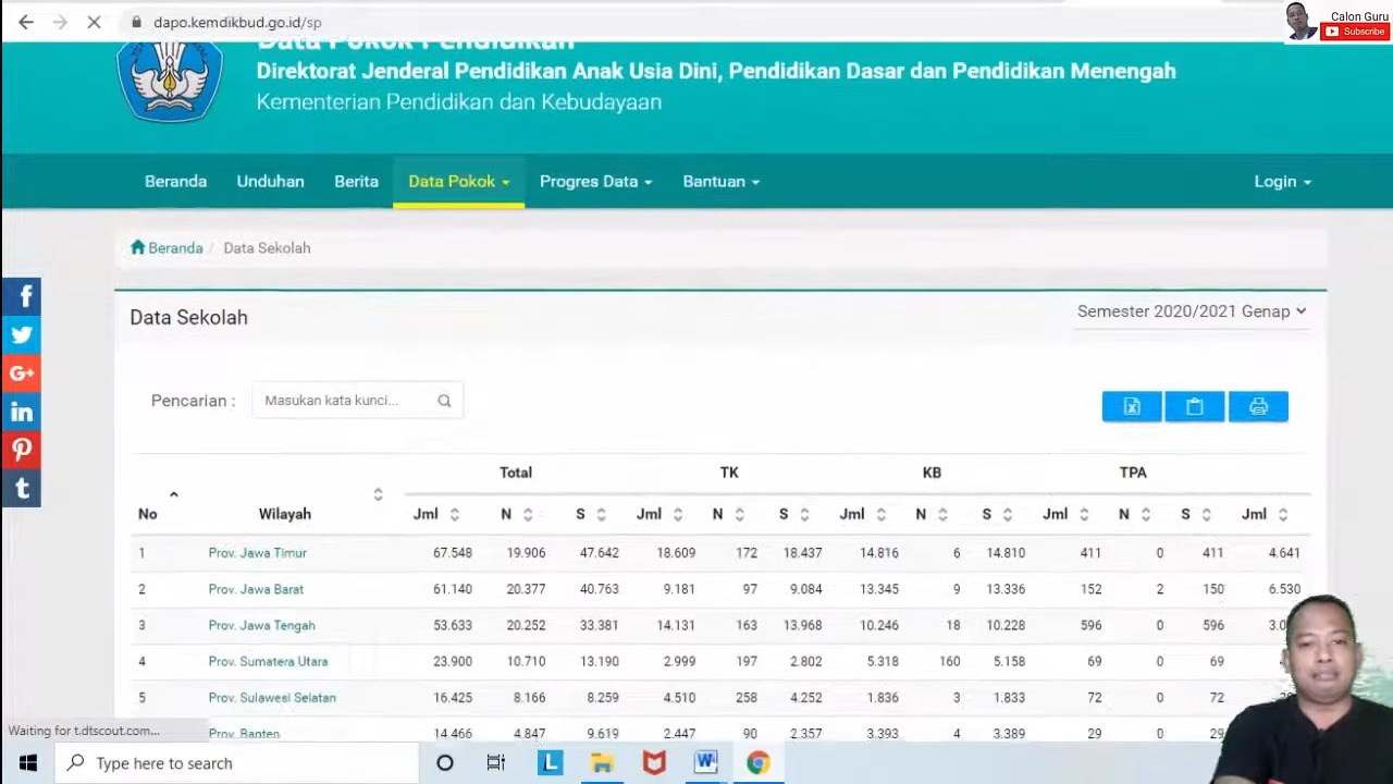 cara cek akreditasi sekolah 2