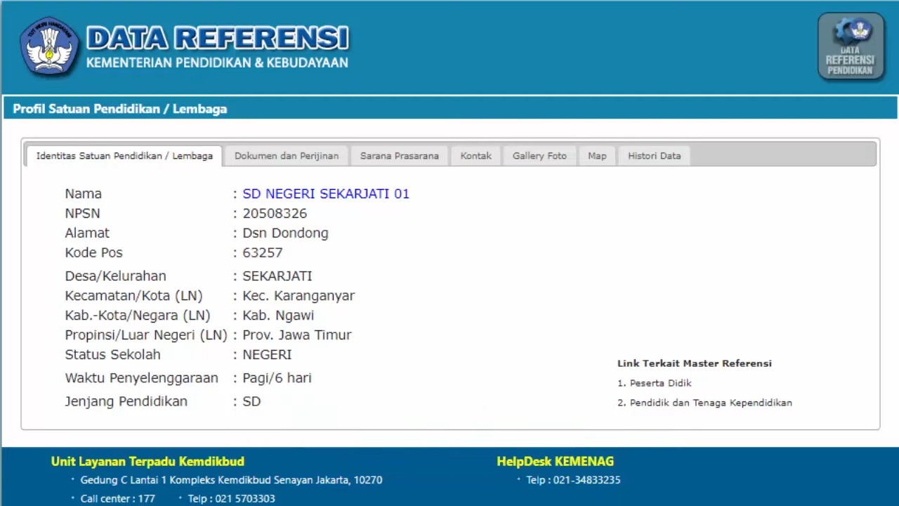 cara cek npsn sekolah 2