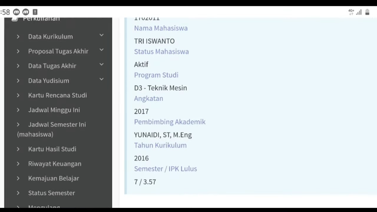 cara melihat ipk mahasiswa 3