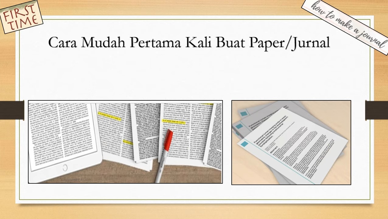 cara membuat paper kuliah