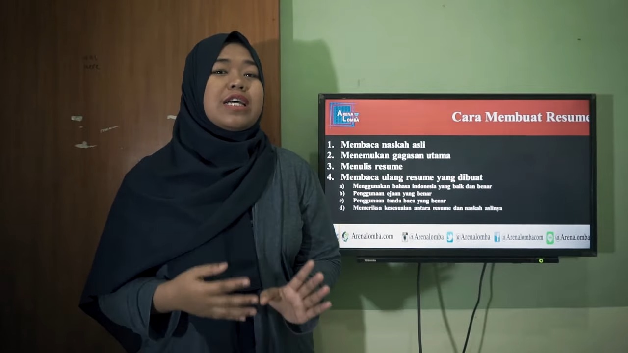 cara membuat resume materi kuliah