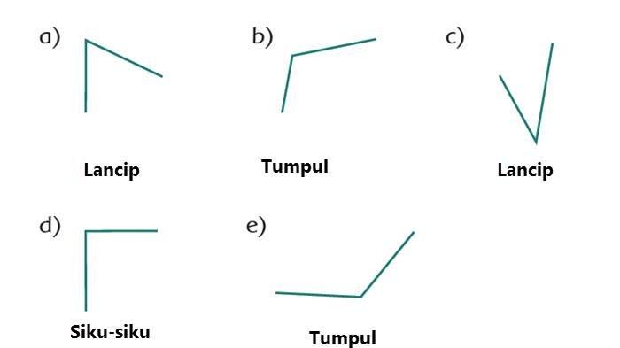 Macam Sudut dalam Ilmu Matematika